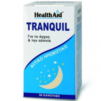 HEALTH AID Tranquil - Φυτικό Ηρεμιστικό 30 Κάψουλες